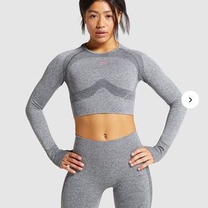 Gymshark Flex Sports Long Sleeve Crop Top